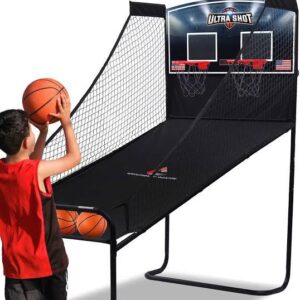 Basketball dual shot Arcade Game 2 Player System with Electronic Scorer