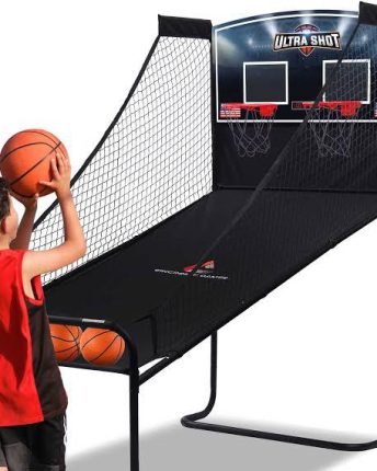 Basketball dual shot Arcade Game 2 Player System with Electronic Scorer
